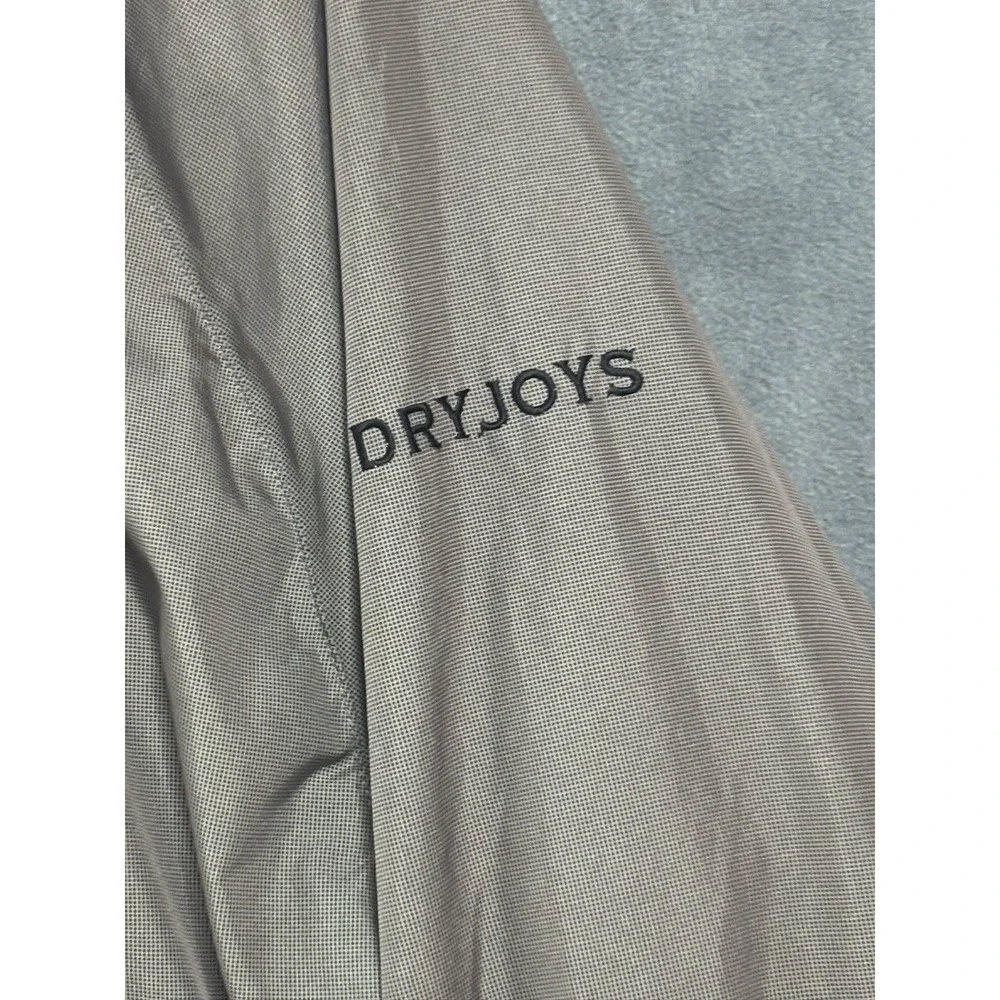 FootJoy Dry Joys XL Black Gray Windbreaker Rain Golf Jacket